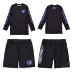 Shoyoroll Grape Nogi Set – Long Sleeve Rashguard and Shorts Kit