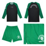 Shoyoroll Heritage Green Set – Heritage Long Sleeve Rashguard and Shorts Kit