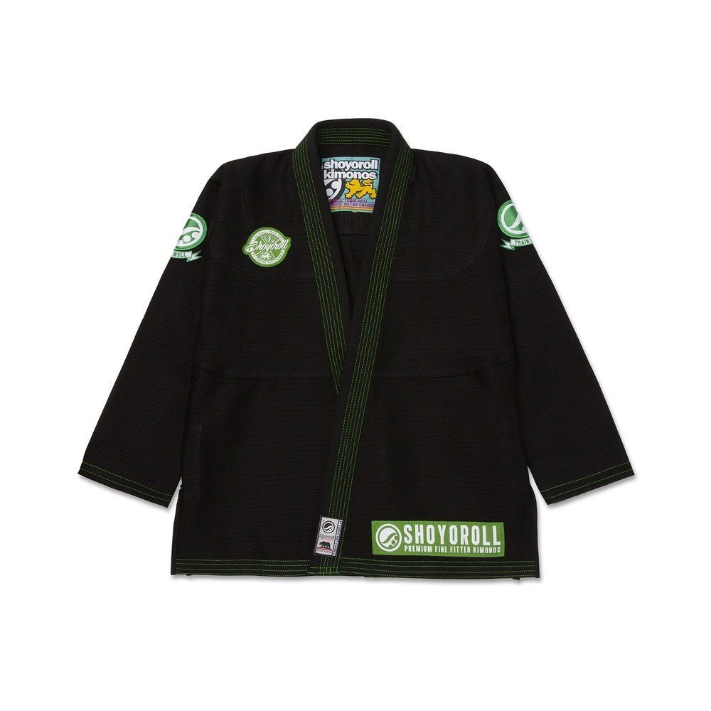 shoyoroll-hunt-competitor-black-gi-1-1.jpg Shoyoroll Hunt Competitor Black BJJ Gi - Image 1