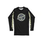 Shoyoroll Lime Lettering Rashguard – Competitor 20.5 Long Sleeve No-Gi Top