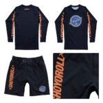 Shoyoroll Orange Logo Set – Competitor 20.1 Short Sleeve Rashguard and Shorts Kit