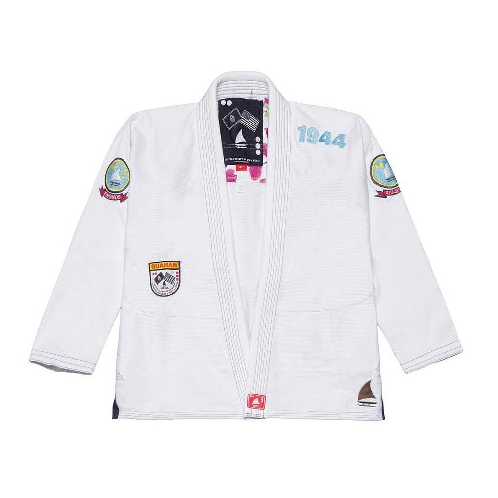 shoyoroll-pifa-15-white-gi-1.jpg Shoyoroll PIFA 15 BJJ Gi in White - Image 1