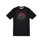 Shoyoroll Red Green Rashguard – Competitor 20.8 Short Sleeve No-Gi Top