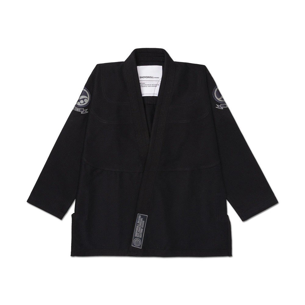 shoyoroll-spiral-black-gi-1.jpg Shoyoroll Spiral Black BJJ Gi for Training & Competition - Image 1