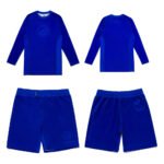 Shoyoroll Tradition Blue Set – Tradition 22 Long Sleeve Rashguard and Shorts Kit