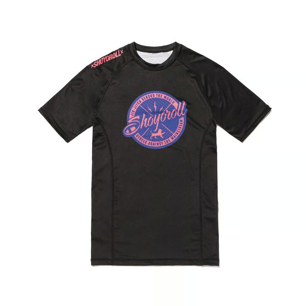 Shoyoroll Violet Logo Rashguard front view