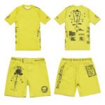 Shoyoroll Vital Yellow Set – Batch #112 Short Sleeve Rashguard and Shorts Kit