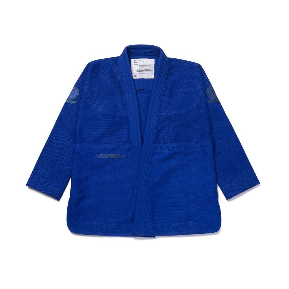 shoyoroll-weaves-blue-gi-1.jpg Shoyoroll Weaves BJJ Gi in Blue - Image 1