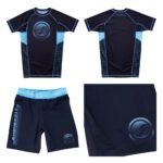 Shoyoroll Wireframe Blue Set – Short Sleeve Rashguard and Shorts Kit