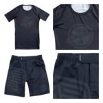 Shoyoroll World Master Set – Albino and Preto World Master 2019 Short Sleeve Rashguard and Shorts Kit
