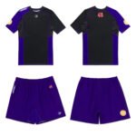 Top Rankin Purple Set – Shoyoroll Comp Standard 25.3 PW Ranked Short Sleeve Rashguard and Shorts Kit